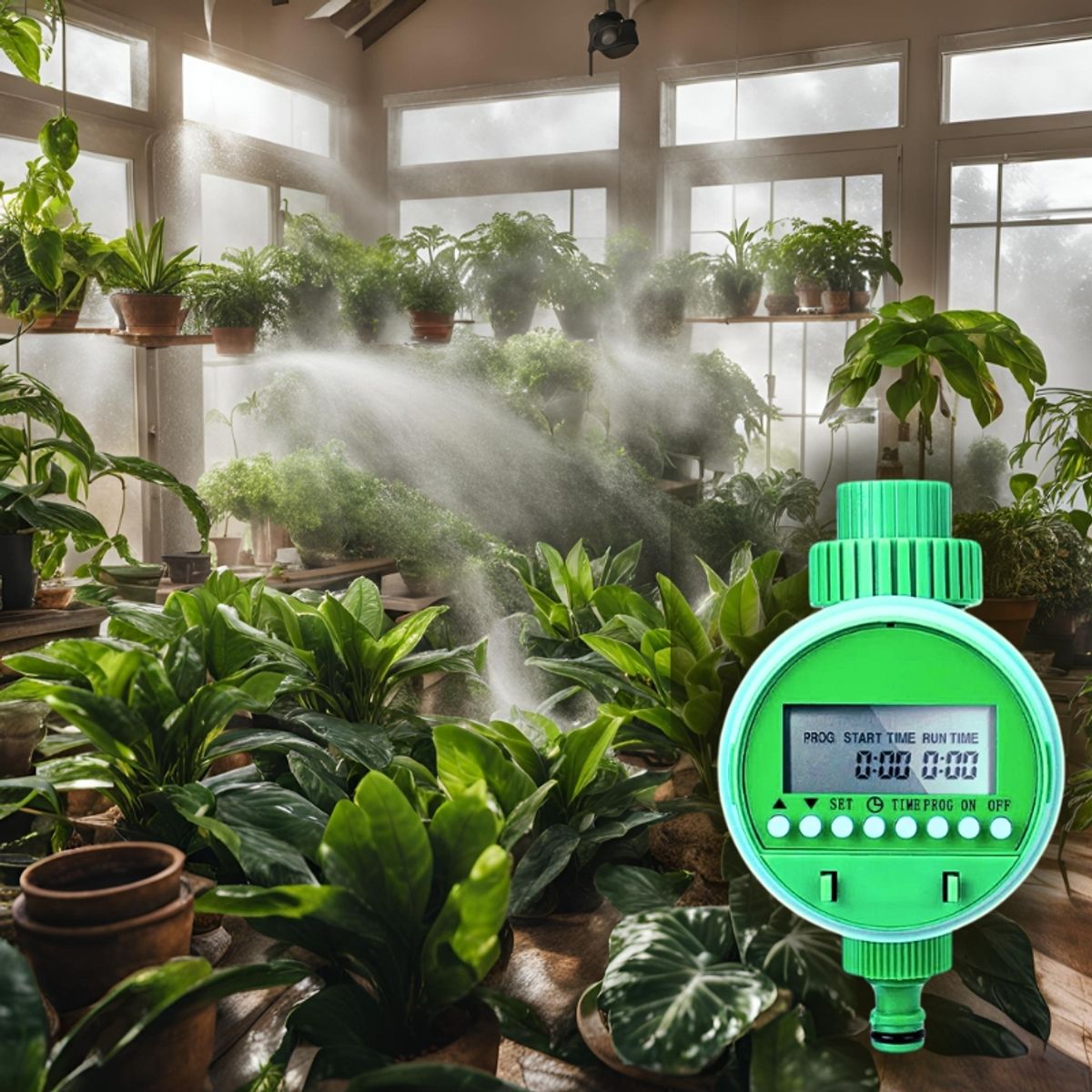 GENERICO - Programador automático de riego timer digital
