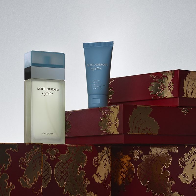 DOLCE&GABBANA - Dolce & Gabbana Estuche Light Blue EDT 100ml + BC 50ml Woman