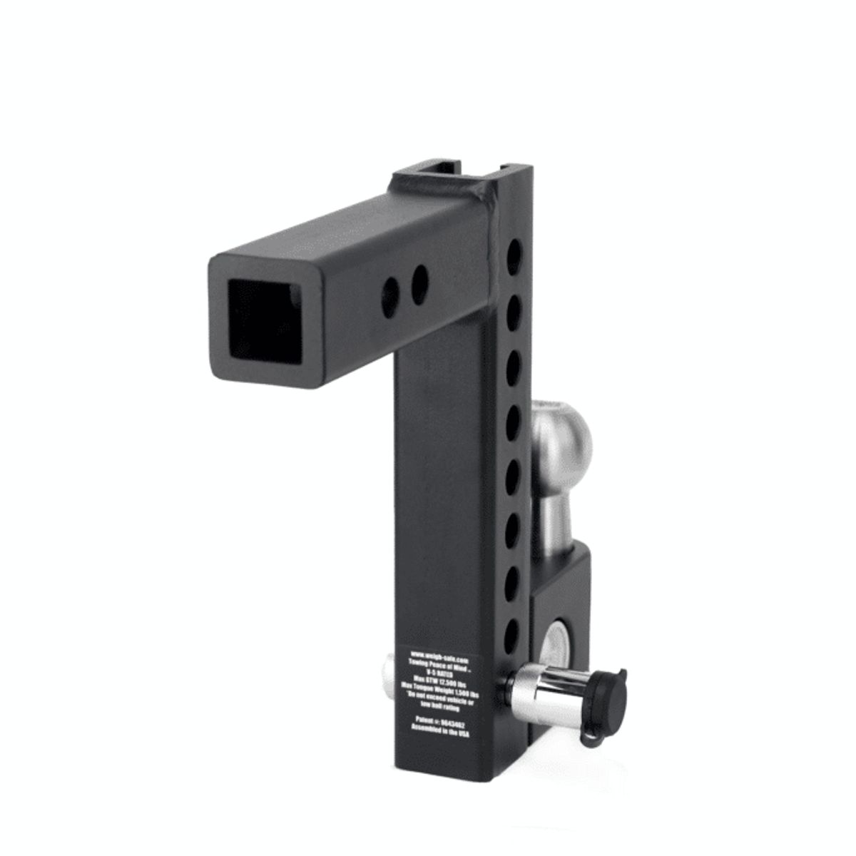 GENERICO - Enganche Weight Safe Aerohitch capacidade de carga de 5600KG