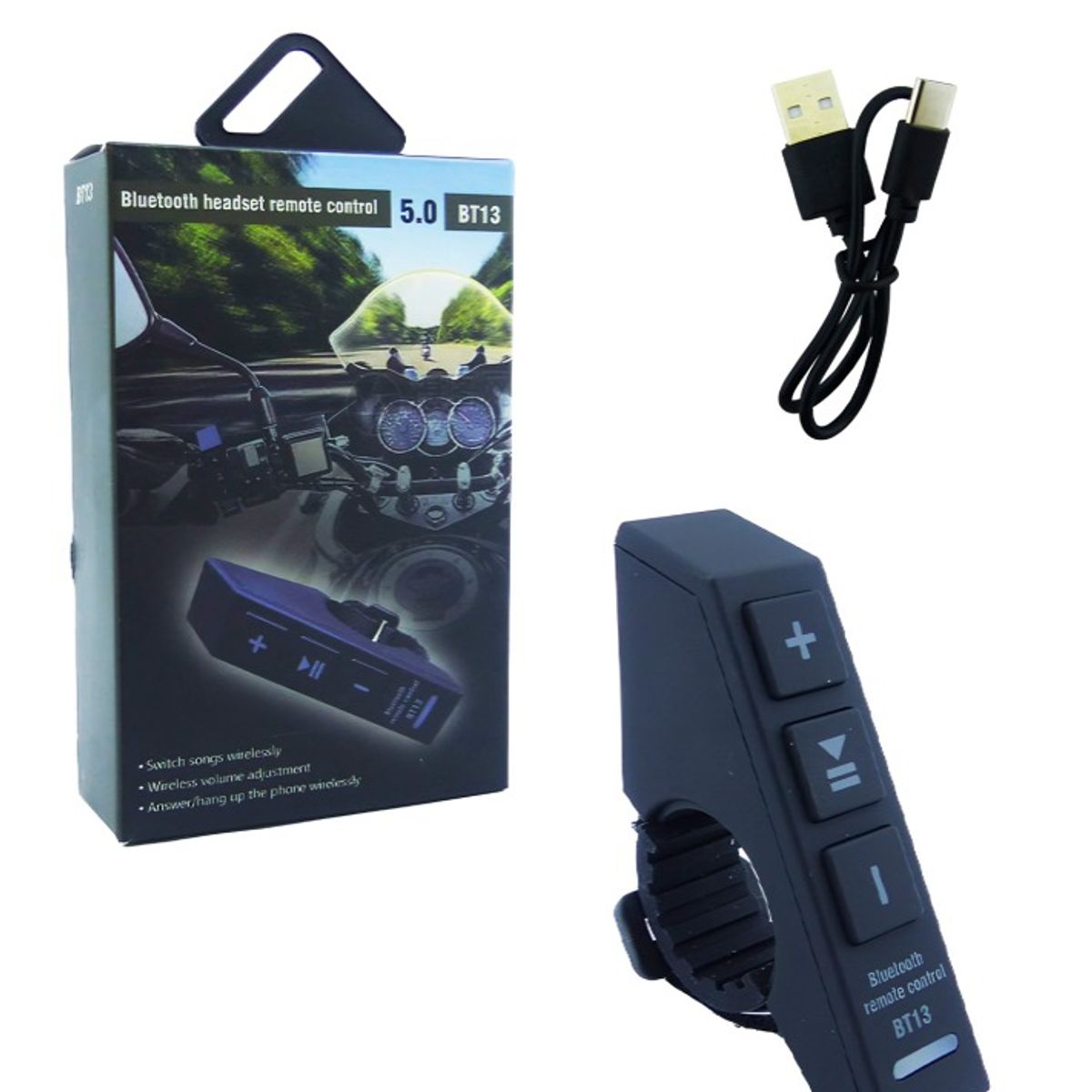 OEM - CONTROLADOR  BLUETOOTH BT13 PARA SMARTPHONE IDEAL MOTO-BICI