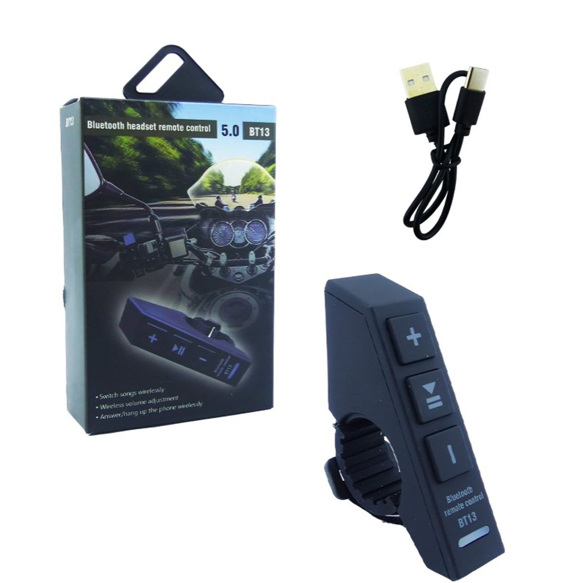 OEM - CONTROLADOR  BLUETOOTH BT13 PARA SMARTPHONE IDEAL MOTO-BICI