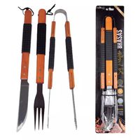 Set Parrillero Brasas 3 Piezas