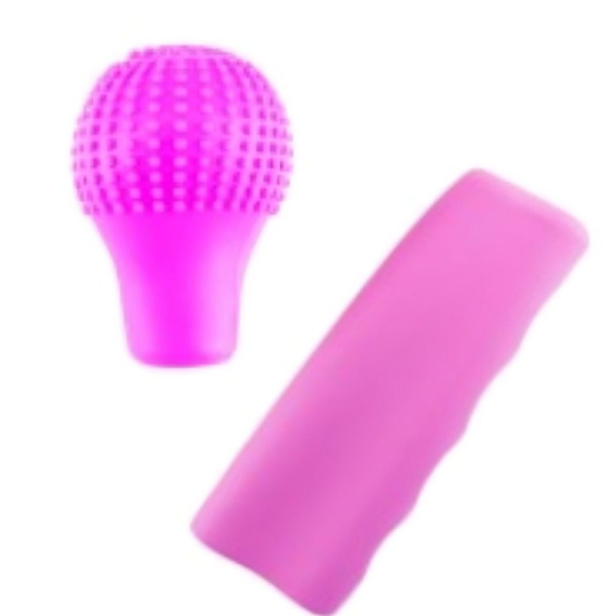 OEM - CUBRE VOLANTE SILICONA PARA AUTO SET X 3 PCS  CON AGARRE