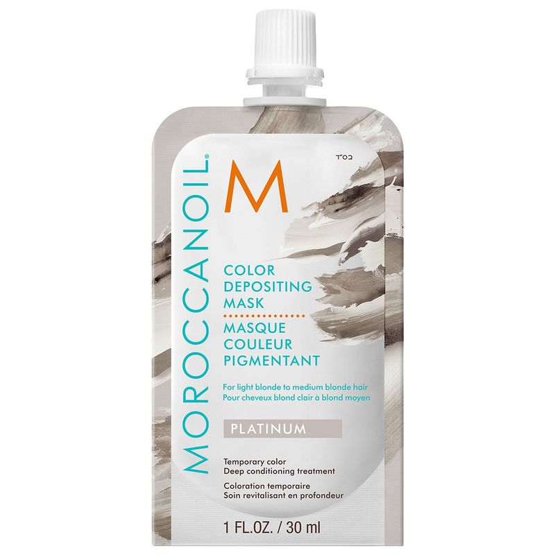MOROCCANOIL - Mascarilla Deposita Color Mini - Platino 30ml Moroccanoil
