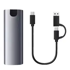 OFERTABKN - Cofre Ssd M2 Pcie Nvme 10gbps Aluminio Usb-3 Y Usb-c