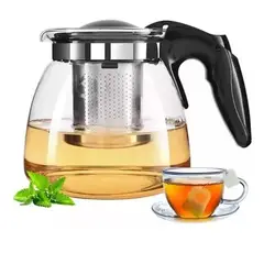 GENERICO - X2 Tetera Vidrio Infusor Te Tetera Infusora Con Filtro 900ml