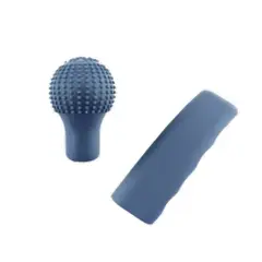 OEM - CUBRE VOLANTE SILICONA PARA AUTO SET X 3 PCS CON AGARRE