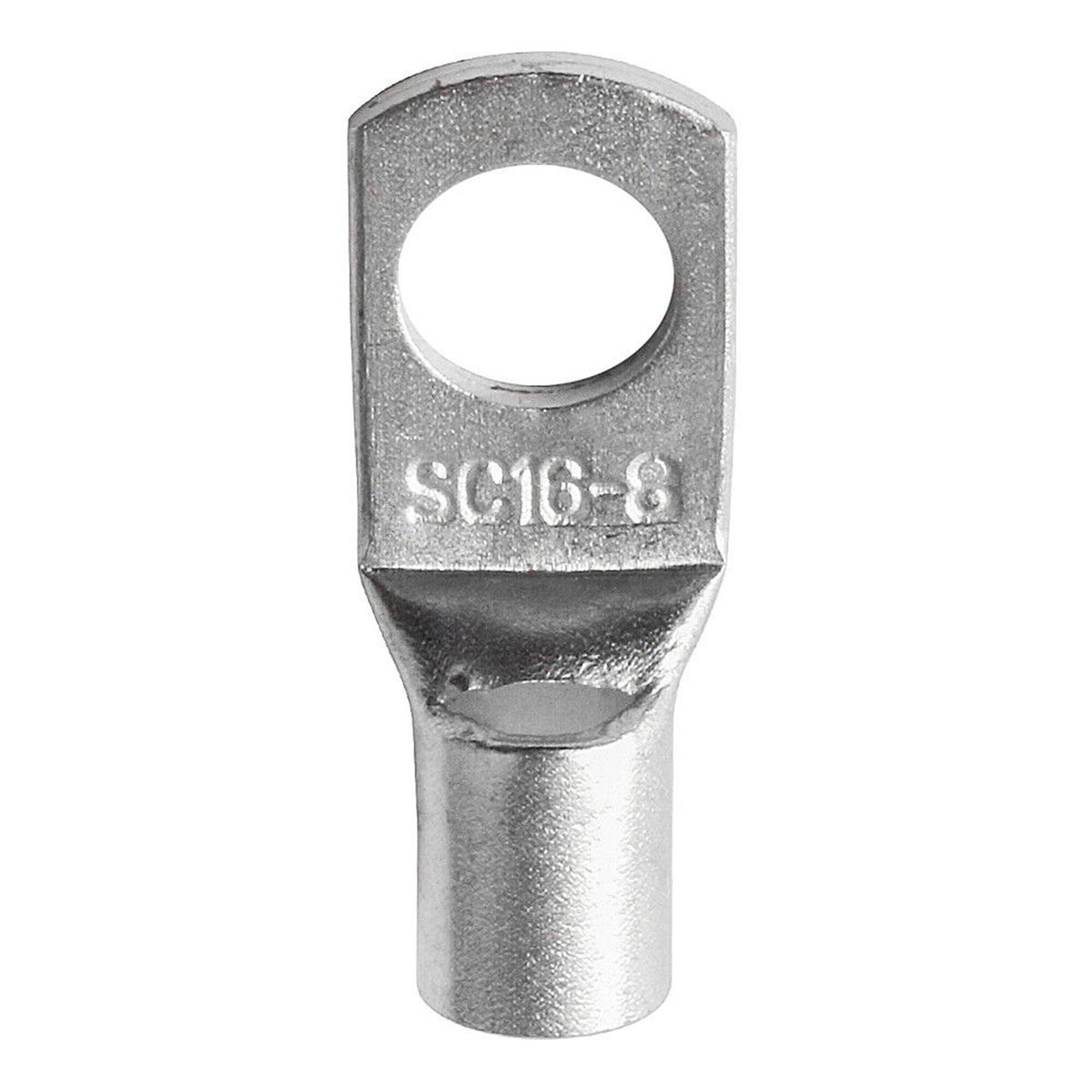 SOLIOT - Pack 10 Terminales Ojo Batería Cable 16mm2 12,6mm Sc16-8