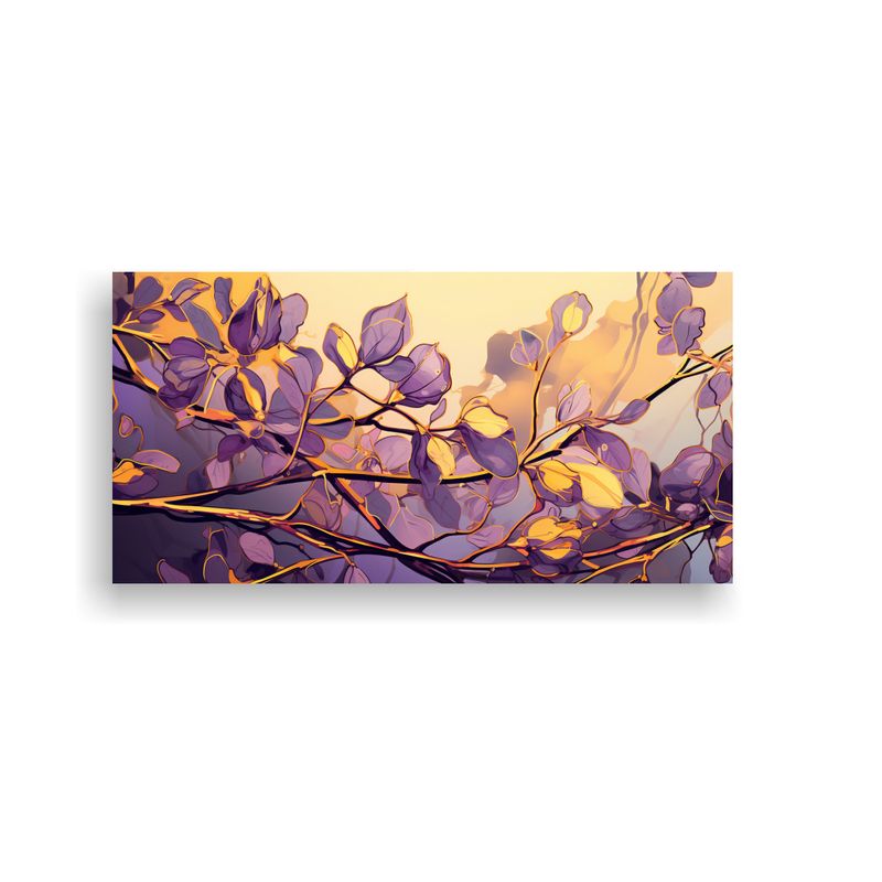 GENERICO - Pintura Decorativa De Dibujo Clásico De Un Árbol De Eucali 160x80cm