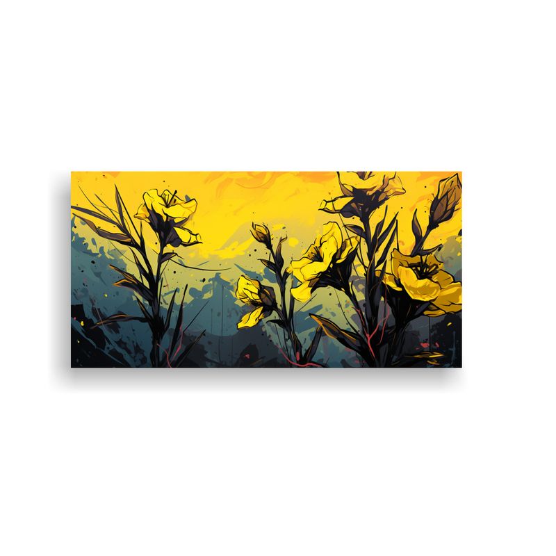 GENERICO - Pinturas Decorativas De Arte Fino Con Atmo Neonoir De Calide 160x80cm