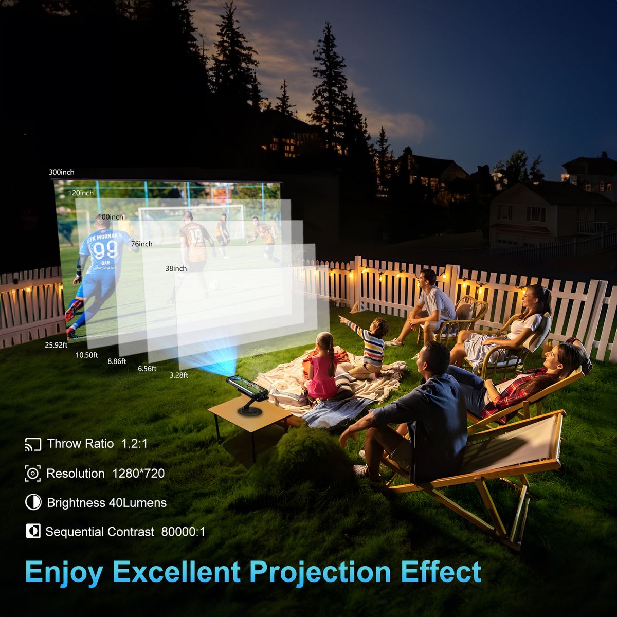 UNIHERTZ - Unihertz 8849 Tank 2 - Celular DualSim 4G con Proyector láser de 80 pulgadas