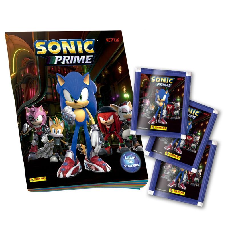 PANINI - Pack Álbum + 20 Sobres Sonic Prime 2024