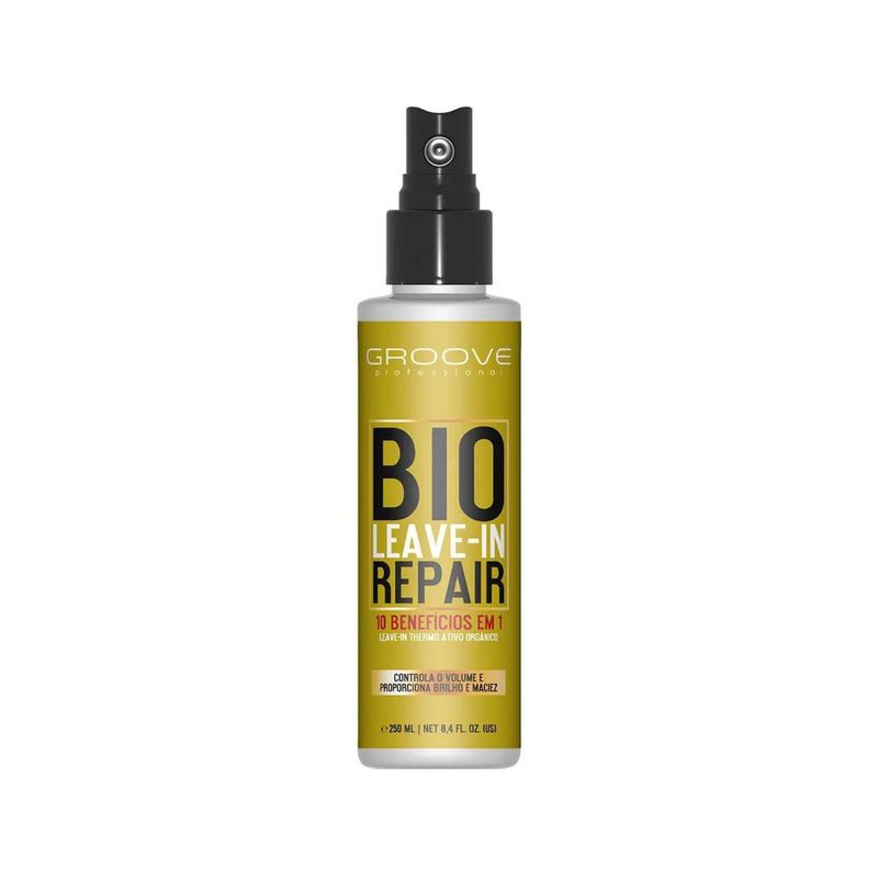 GROOVE PROFESIONAL - Reparador Finalizador Bio Leave-In 10 en 1 Groove Professional 250 Ml