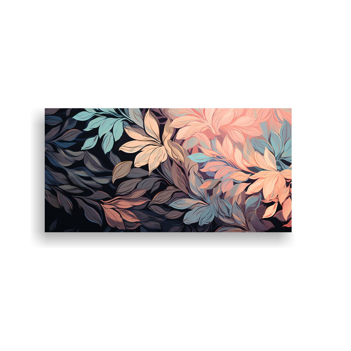 GENERICO - Cuadro De Diseño En Relieve Con Granos De Arroz En Colores  160x80cm.