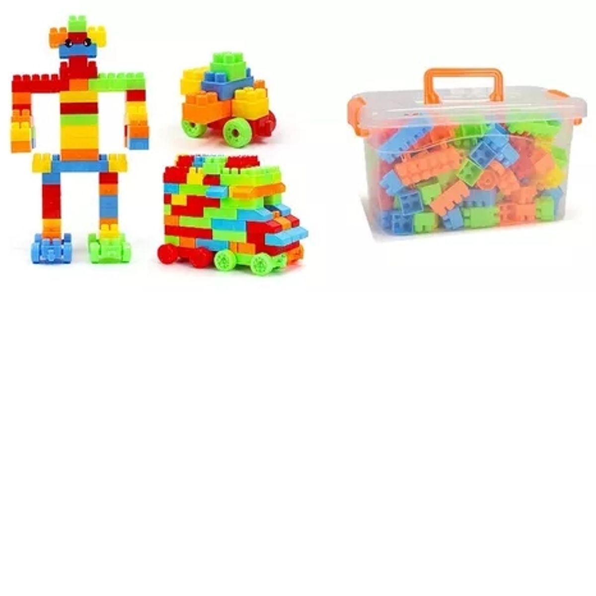GENERICO - Pack 150 Pcs Juguetes De Bloques De Construcción Para Niños