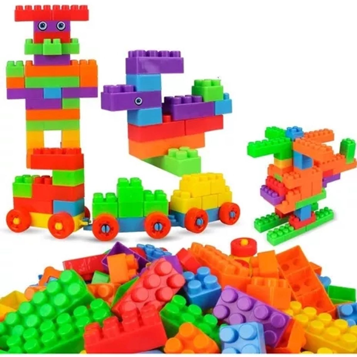 GENERICO - Bloques De Construcción Para Niños Diy Juguetes Ensamblaje