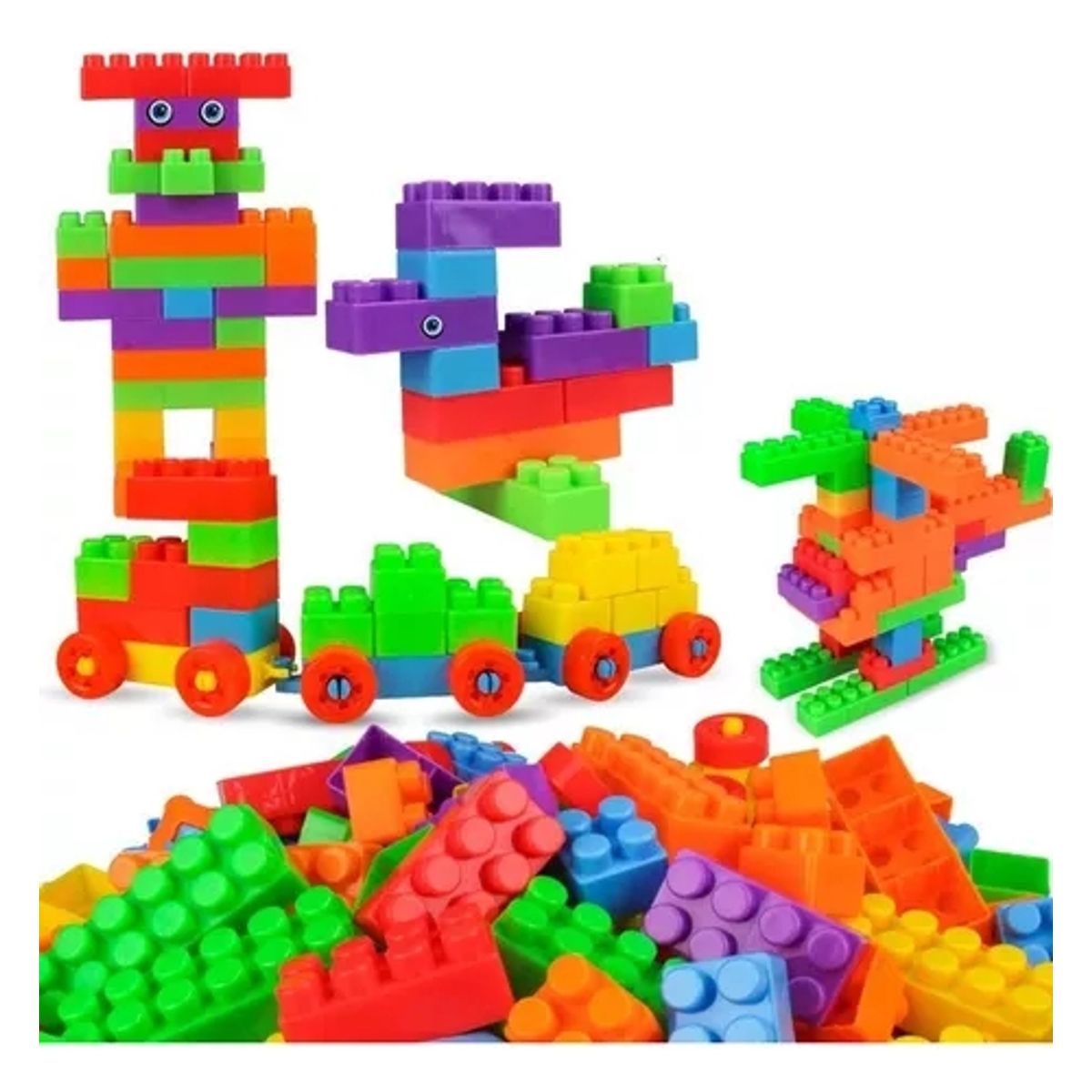 GENERICO - Bloques De Construcción Para Niños Diy Juguetes Ensamblaje