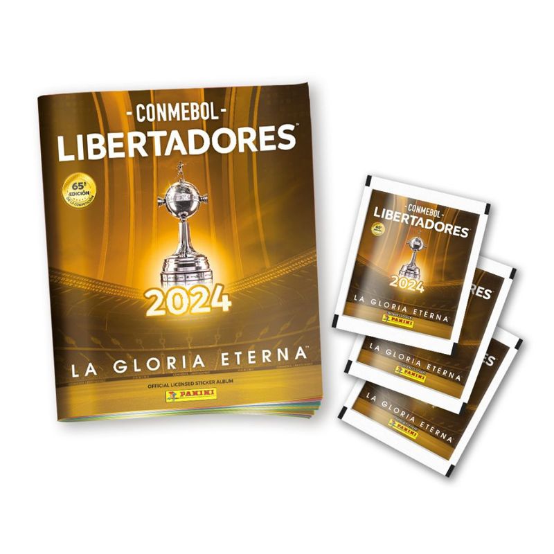 PANINI CHILE - Pack Álbum + 40 Sobres Copa Libertadores 2024