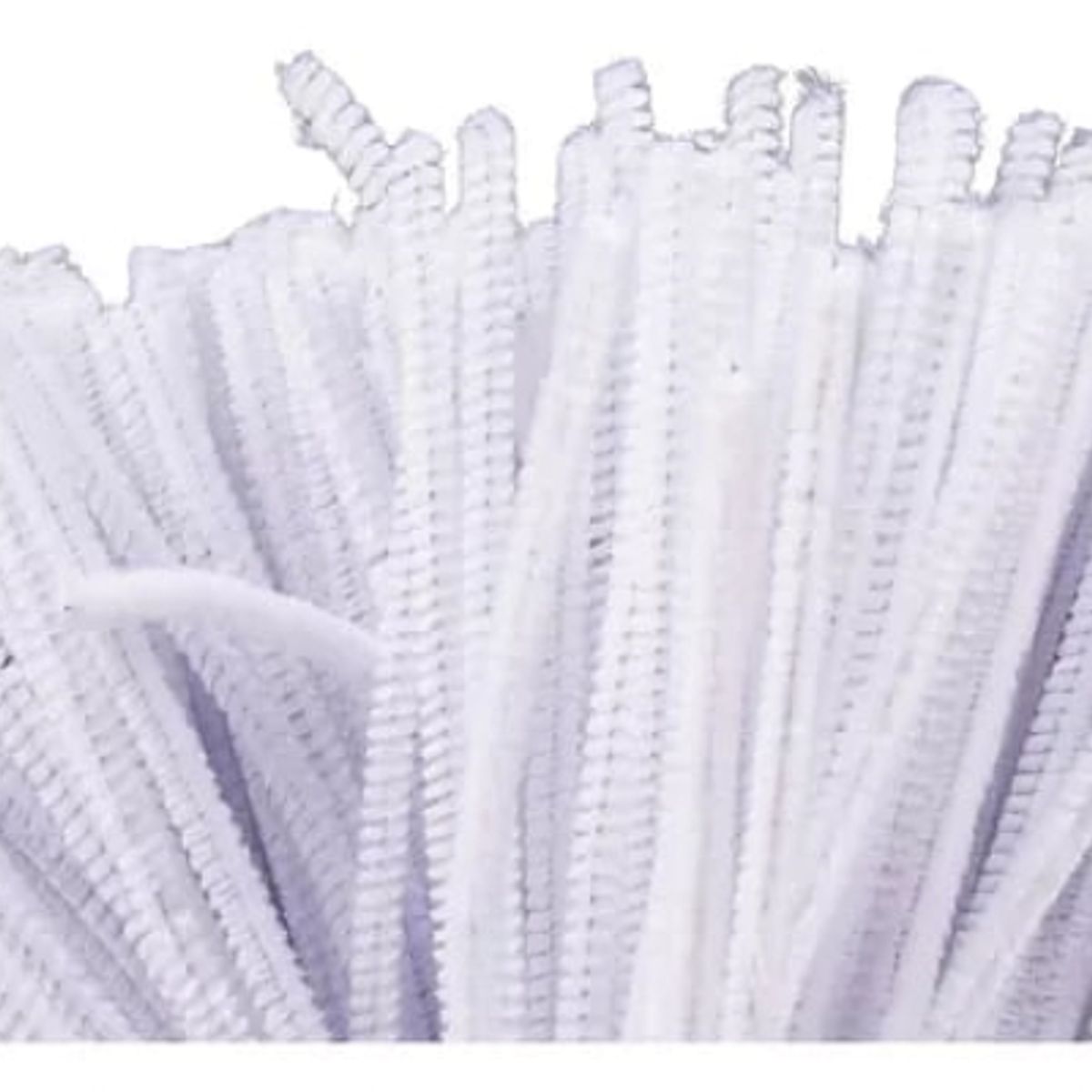 MOTARRO - Limpiapipa De Color Blanco 0.6 x 30 cm 30 Unidades