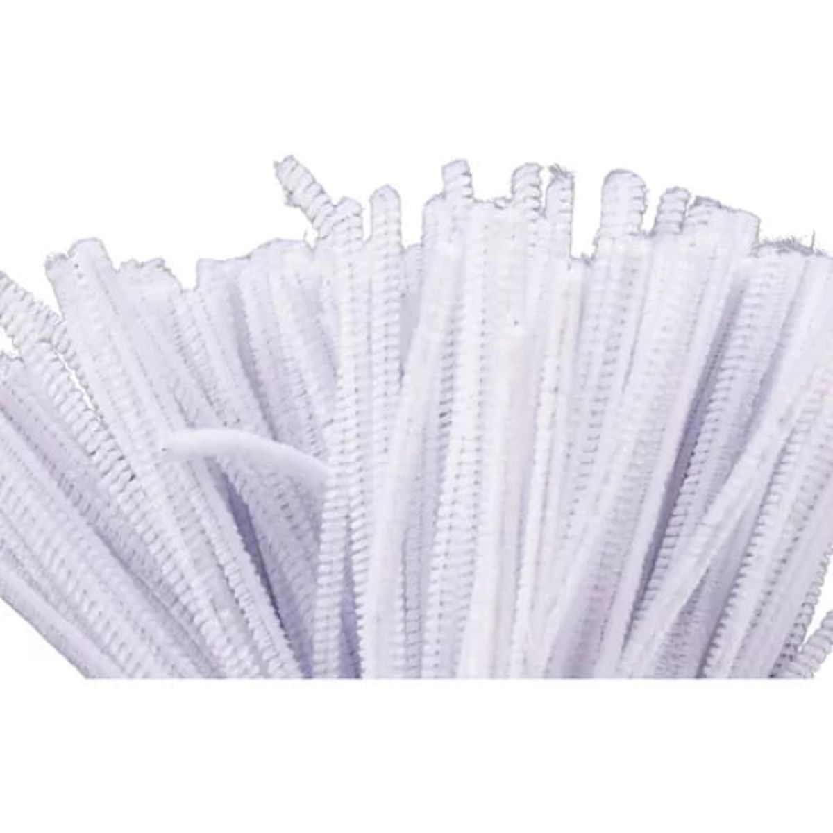 MOTARRO - Limpiapipa De Color Blanco 0.6 x 30 cm 30 Unidades