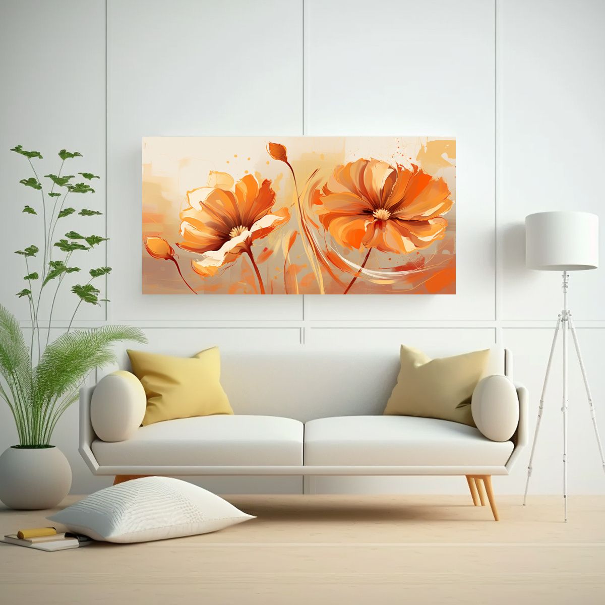 GENERICO - Pinturas De Decoración Con Ambiente Neonoir En Estilo Inten 160x80cm