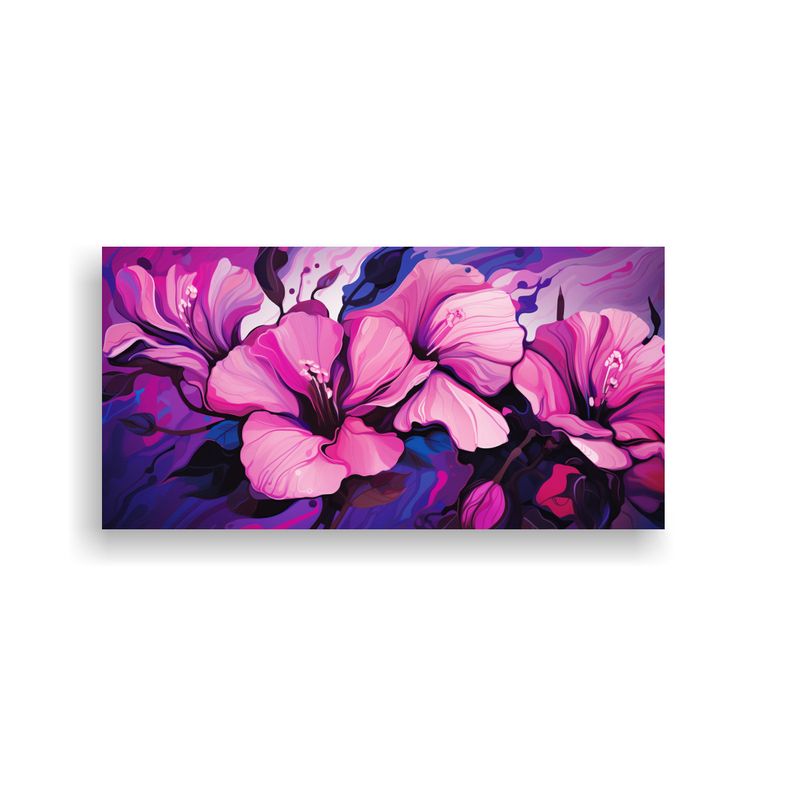 GENERICO - Pinturas De Decoración En Estilo Neonoir Con Atmósfera Mor 160x80cm