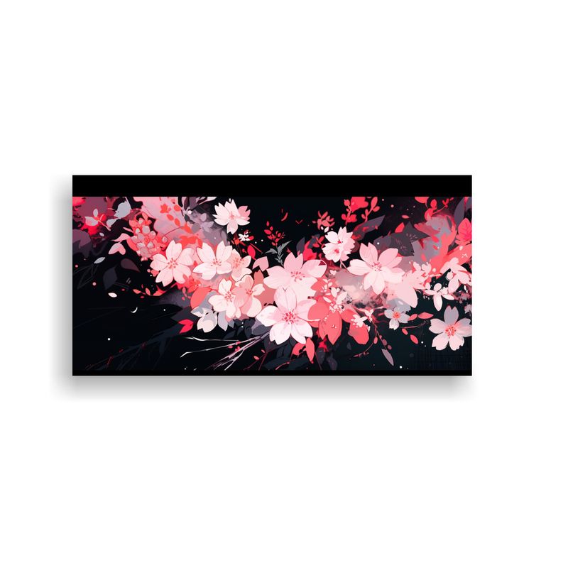 GENERICO - Pintura Decorativa Estilo Neonoir Con Atmósfera En Colores  160x80cm