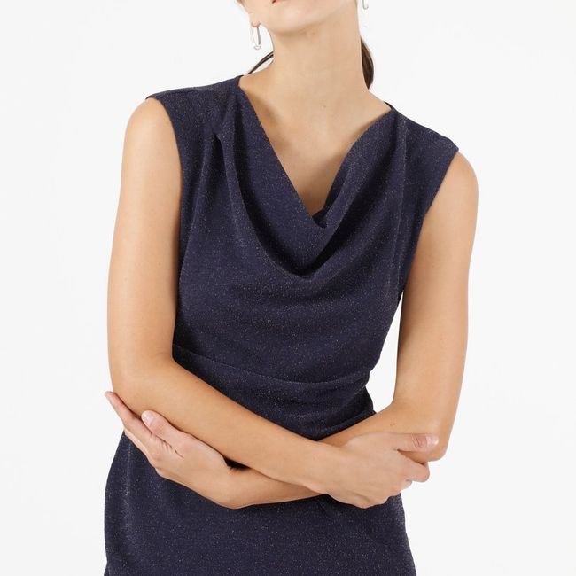 PRIVILEGE - Vestido azul 318