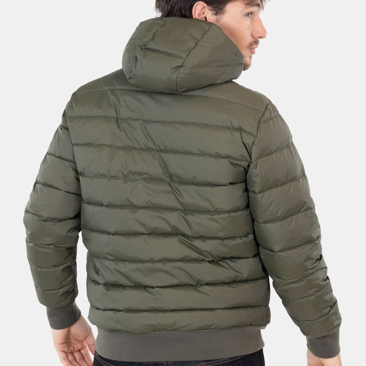 RUSTY - Parka Puffa Kekaha Verde Hombre Rusty