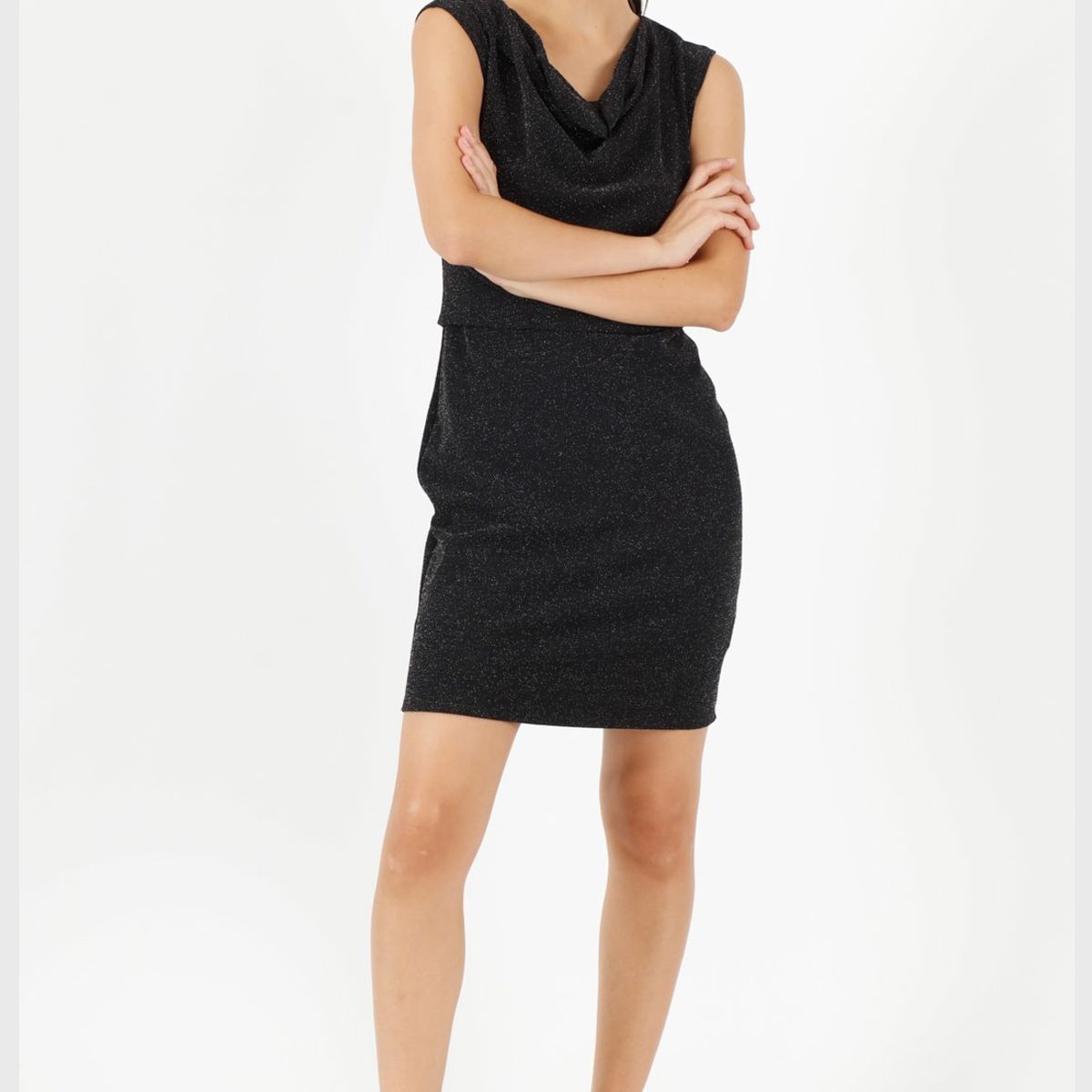 PRIVILEGE - Vestido negro 715