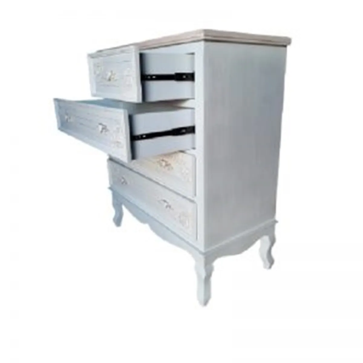 INTERACTIVE STORE - Cómoda diseños tallados con rieles