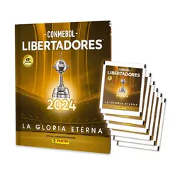 PANINI CHILE - Pack Álbum Tapa Dura + 40 Sobres Copa Libertadores 2024