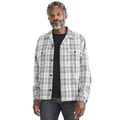 DOCKERS - Camisa Hombre Overshirt Relaxed Relaxed Fit Egret