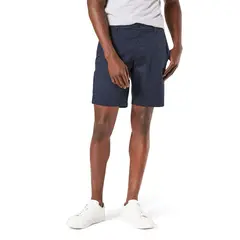 DOCKERS - Short Ultimate Solid Straight Fit Azul Oscuro