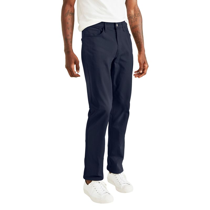 DOCKERS - Pantalón Casual Jean Cut Straight Fit Navy Dockers