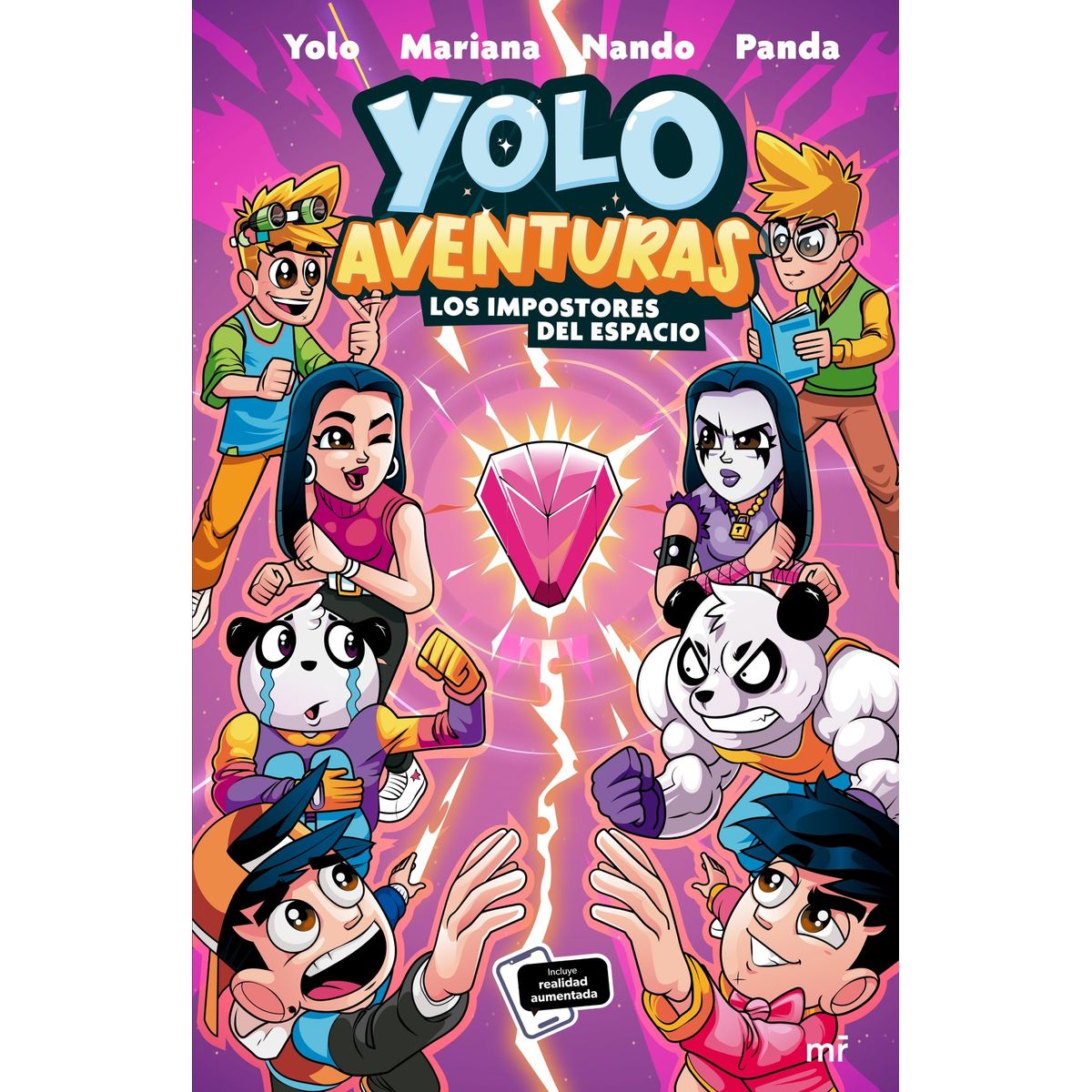 EDICIONES MARTINEZ ROCA - Libro Yolo 3: Los impostores del espacio - Yolo