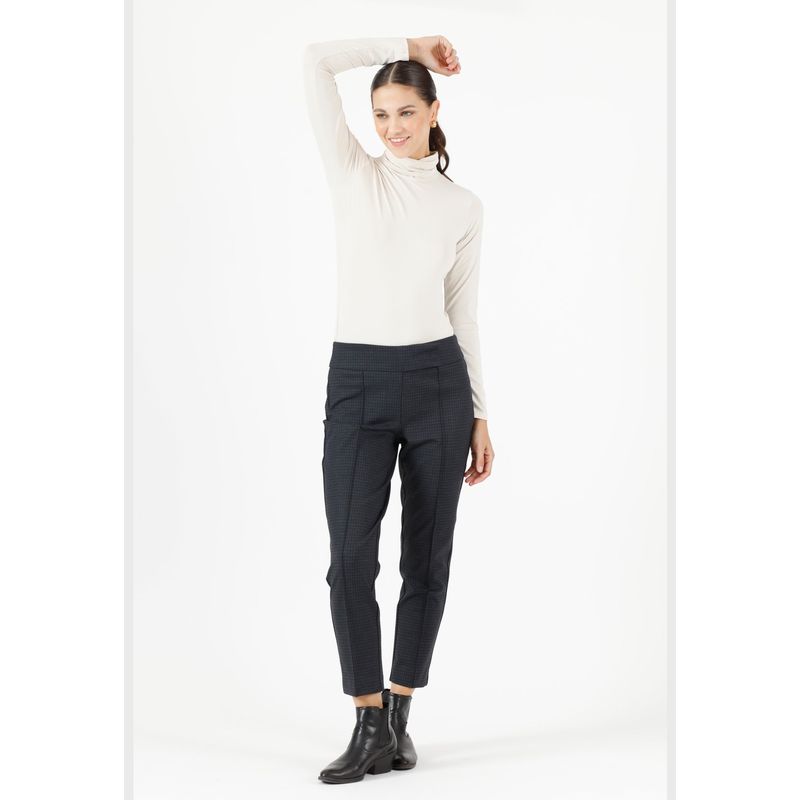 PRIVILEGE - Leggings slim fit negra PRIVILEGE