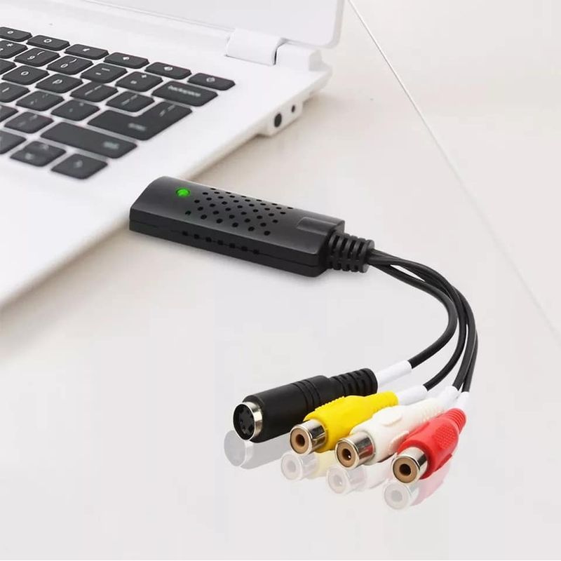 GENERICO - Cable CaJuego de cintas de grabación de vídeo VHS USB