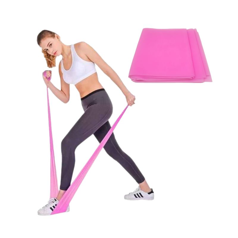 GENERICO - Banda Elástica De Resistencia 1,5 Mts Pilates / Yoga