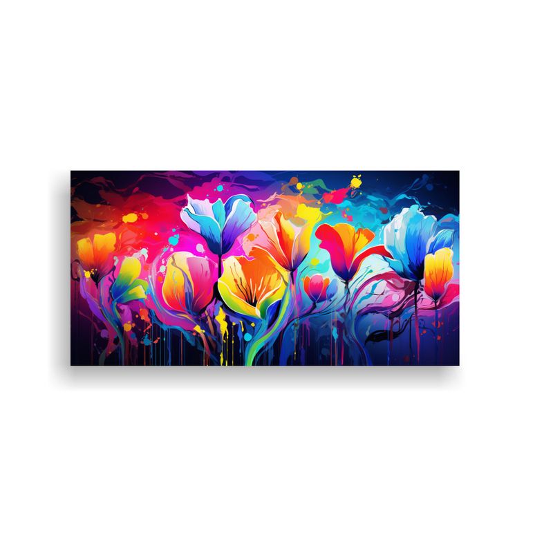 GENERICO - Pinturas Decorativas De Arte Acuarela Con Colores Del Arco I 160x80cm