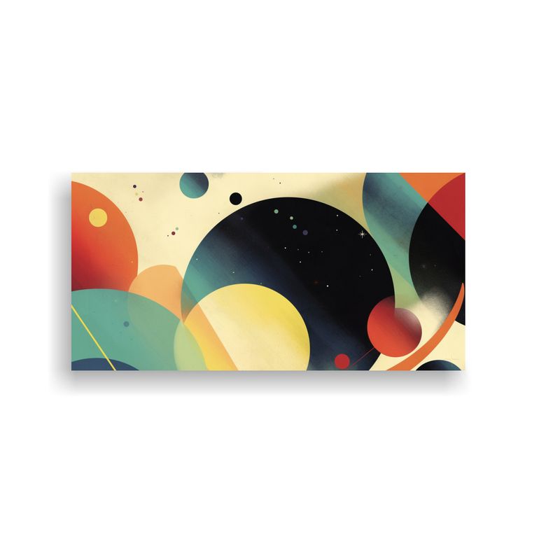 GENERICO - Pinturas De Decoración Con Temática De Finas Líneas 160x80cm