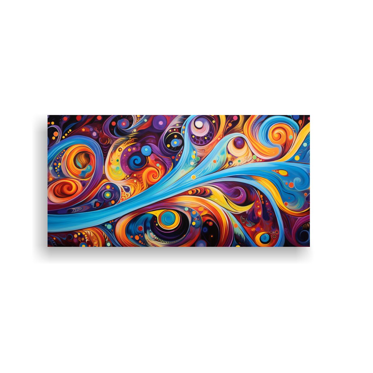 GENERICO - Pinturas Decorativas En Lienzo De Tela Duradero Con Patrones 160x80cm.