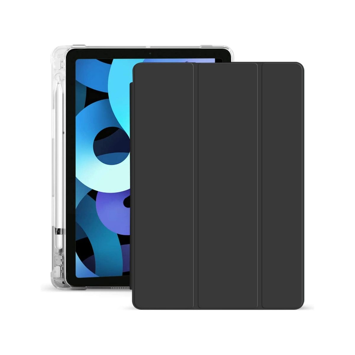 GENERICO - Funda Para Ipad Air 4 y 5 10.9" Flip Cover con Porta Lapiz Antigolpes