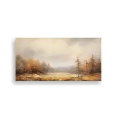 GENERICO - Pintura Al óleo Y Cera Fría En Lienzo Luz Dinámica Alla P 160x80cm