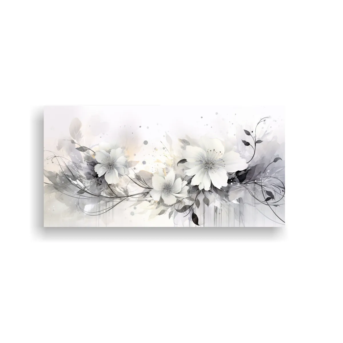 GENERICO - Pintura Decorativa Atmosfera Neonoir Estilo Pincel Mediano. 160x80cm