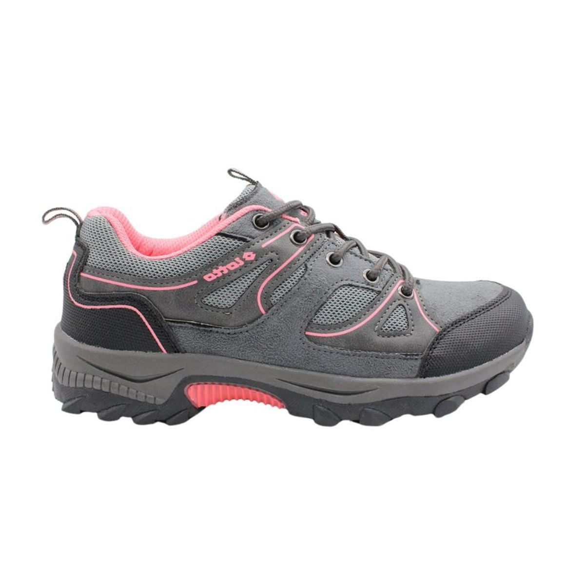 LOTTO - Zapatilla Outdoor Juvenil Lotto - Argos Jr LC Gris Rosado LOTTO.