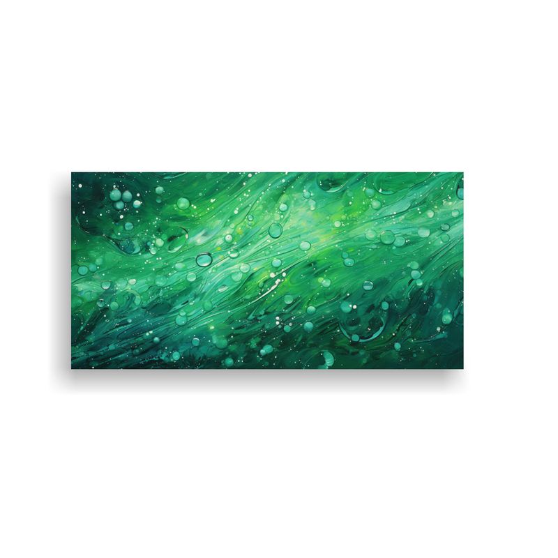 GENERICO - Pintura Decorativa Estilo Puntillismo Luminoso Hecho De Líq 160x80cm