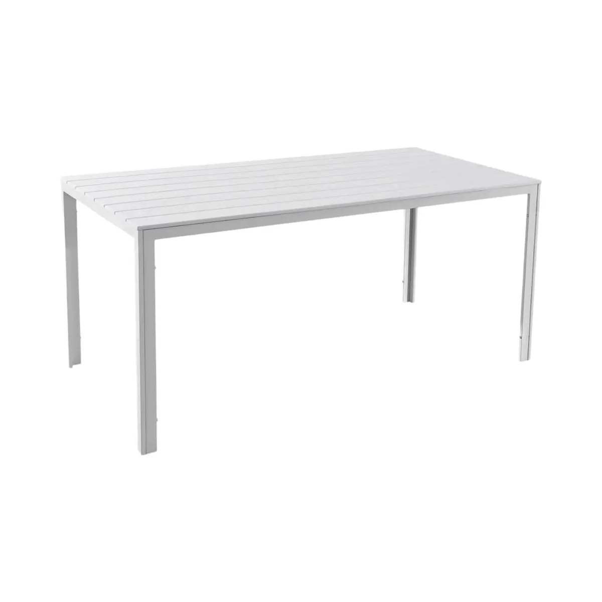 NORTHWEST - Mesa Terraza Polywood Impermeable 156x78cm Blanca Northwest