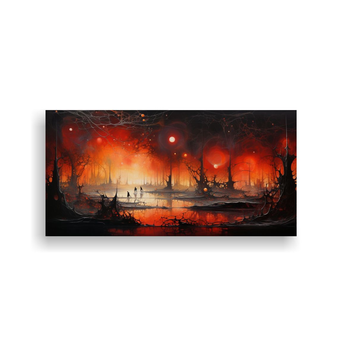 GENERICO - Pinturas Decorativas Canva Concepto Adorable Abstracto 160x80cm