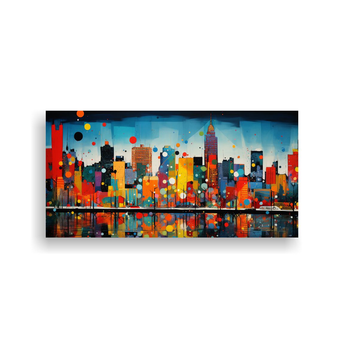 GENERICO - Pinturas Decorativas De Arte Estilo Galeria: Detalles Intrin 160x80cm